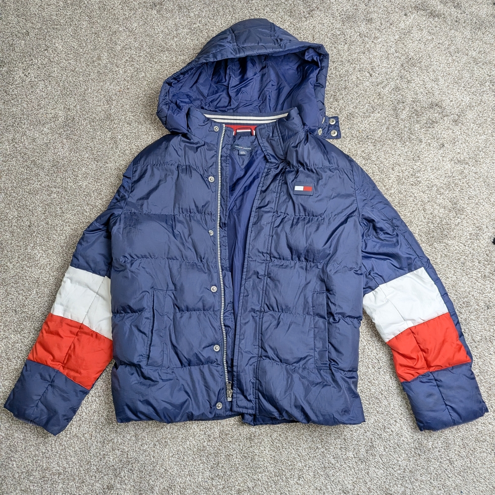 Navy Blue and Red Jacket